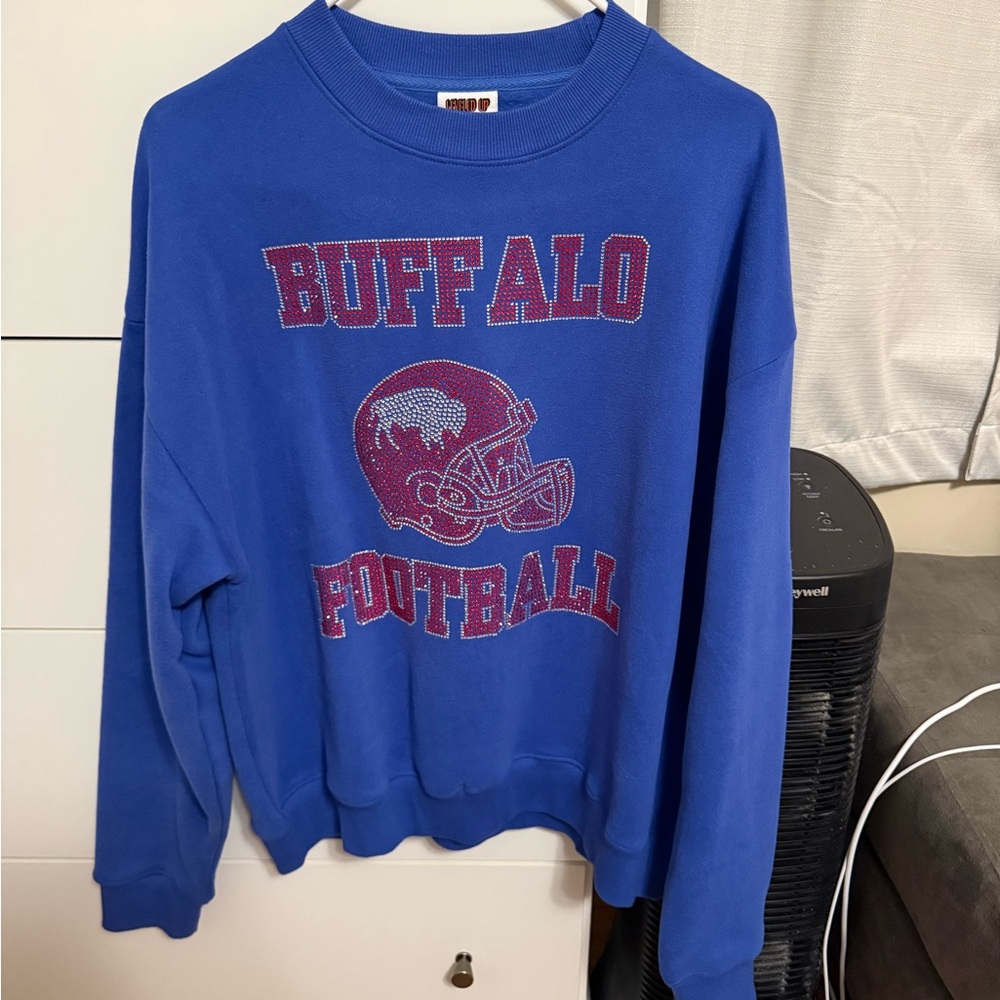 Buffalo Bills Bling Crewneck